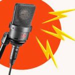 Kate Marcin Conversational Female Voice Over Talent Image Of a Microphone to eflect the right voice talent article